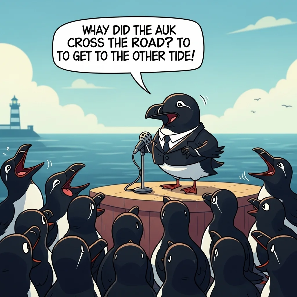 Auk Name Puns 🐦✨
