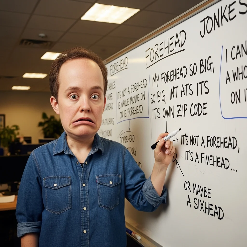 Awkward Social Forehead Jokes 😳🧠