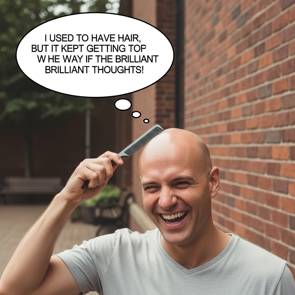 Bald Confidence Jokes 😎🧑‍🦲😂