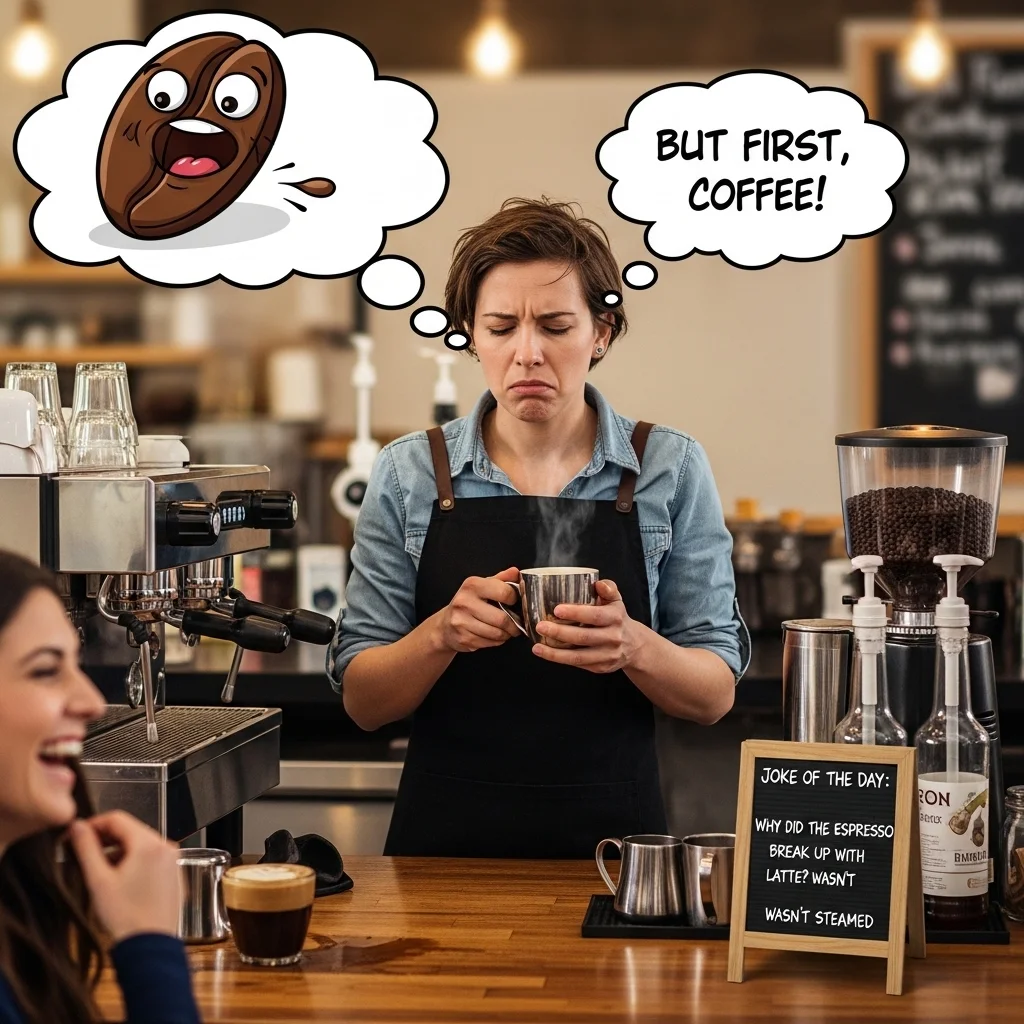 Barista Life Jokes 😄☕