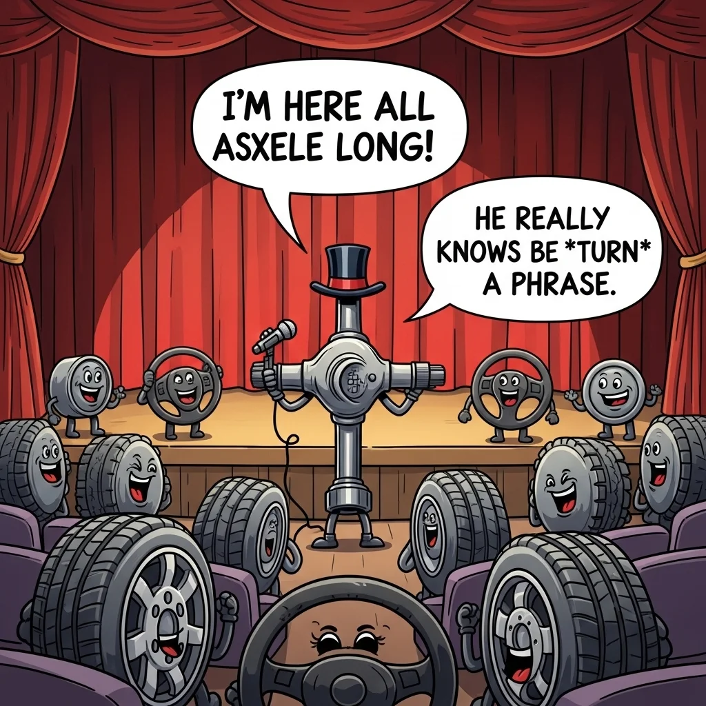 Caption-Ready Axle Puns 📸