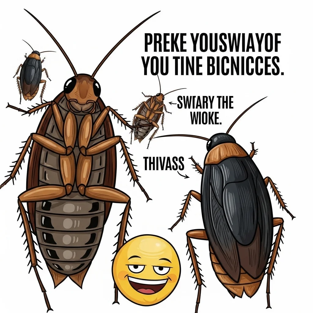 Caption Roach Jokes 📸