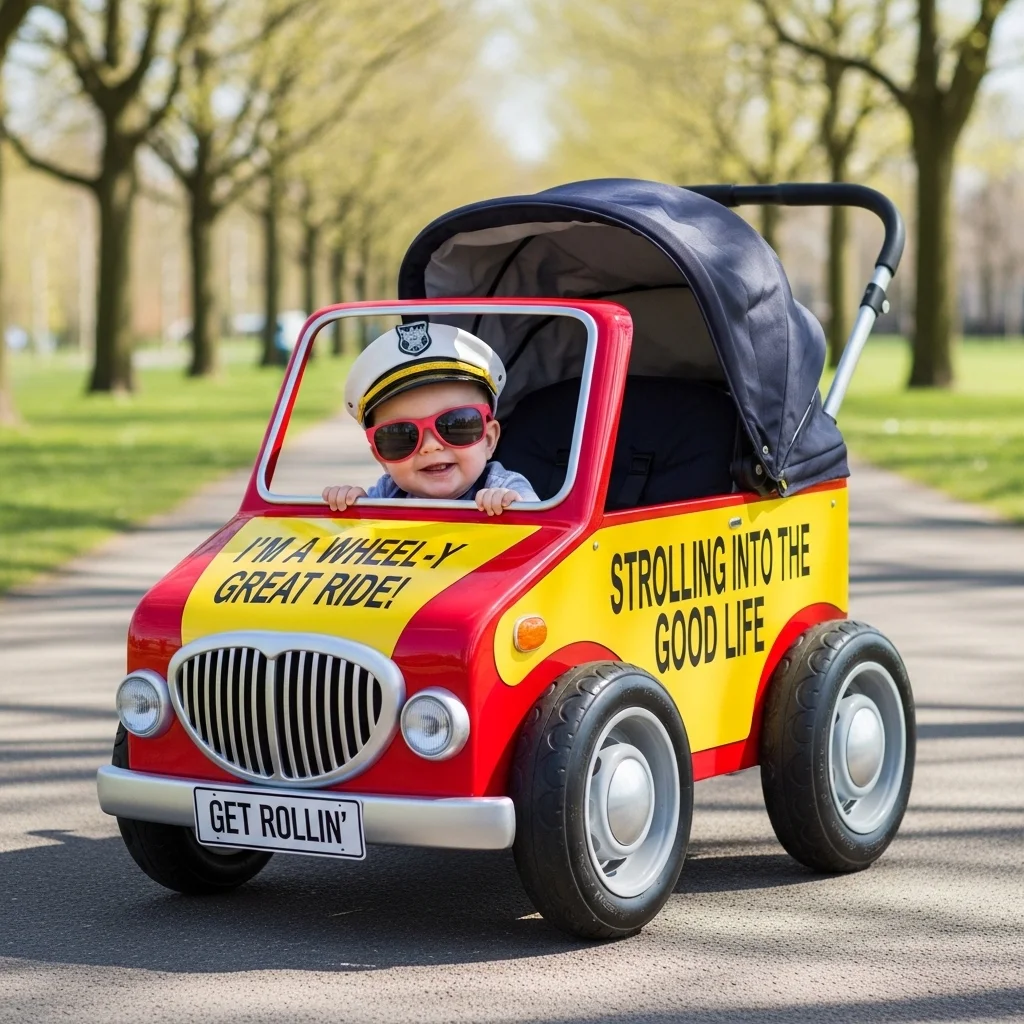 Caption Stroller Puns 📸
