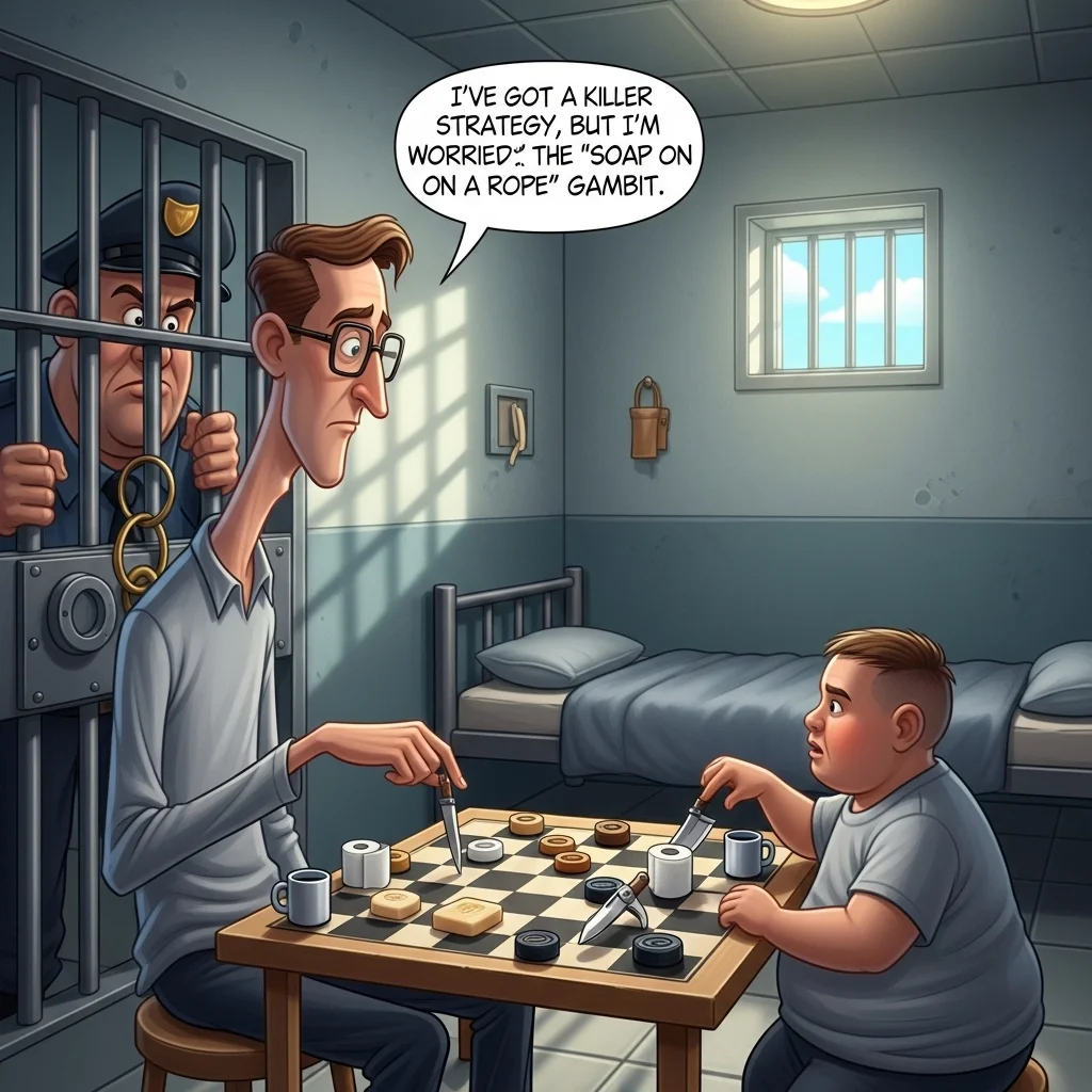 Caption-Worthy Jail Jokes 📸