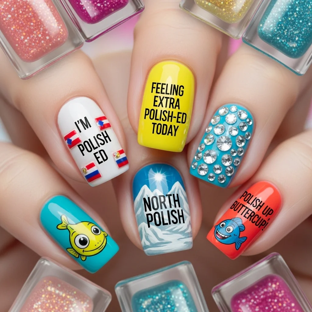 Caption-Worthy Nail Puns 📸