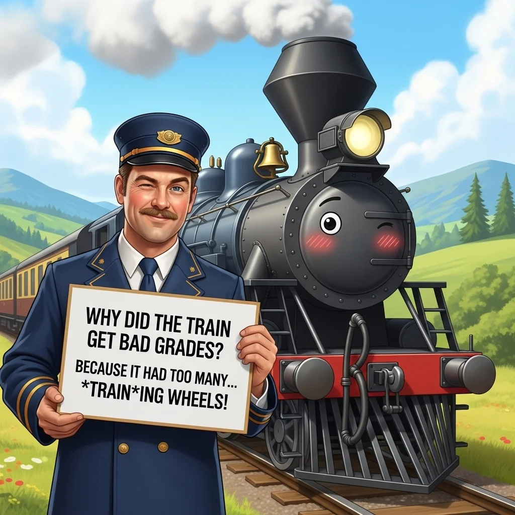 Caption-Worthy Railway Jokes 📸