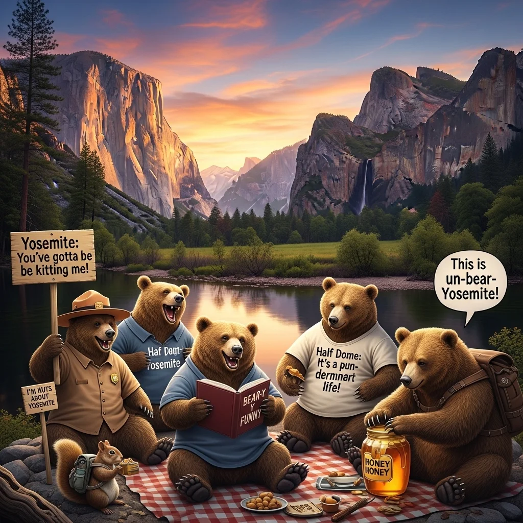 Caption-Worthy Yosemite Puns 📸
