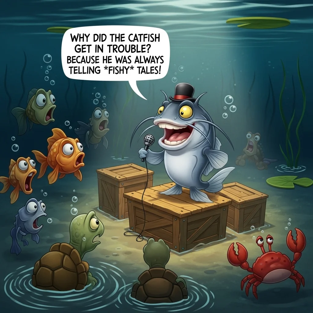 Catfish Jokes for Kids 🧒