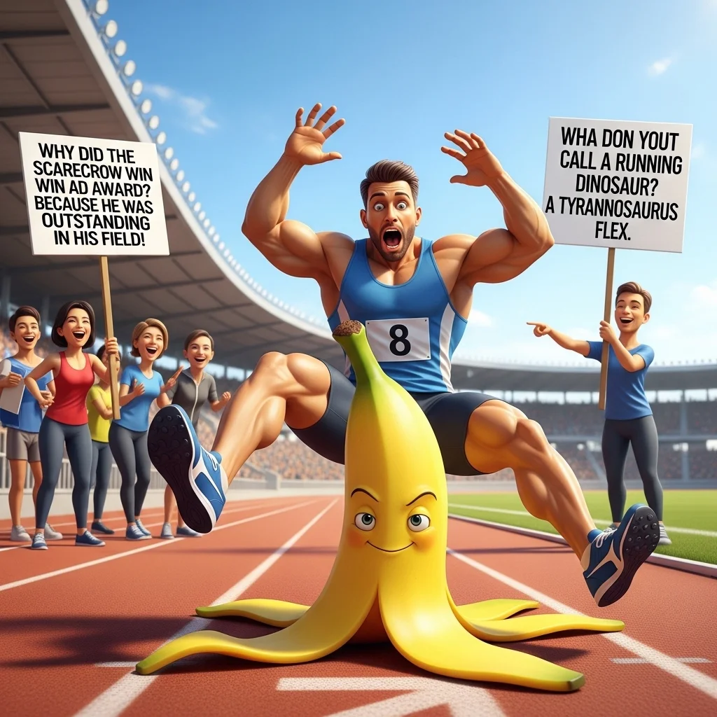 Classic Athletics One-Liner Jokes 🏃😂