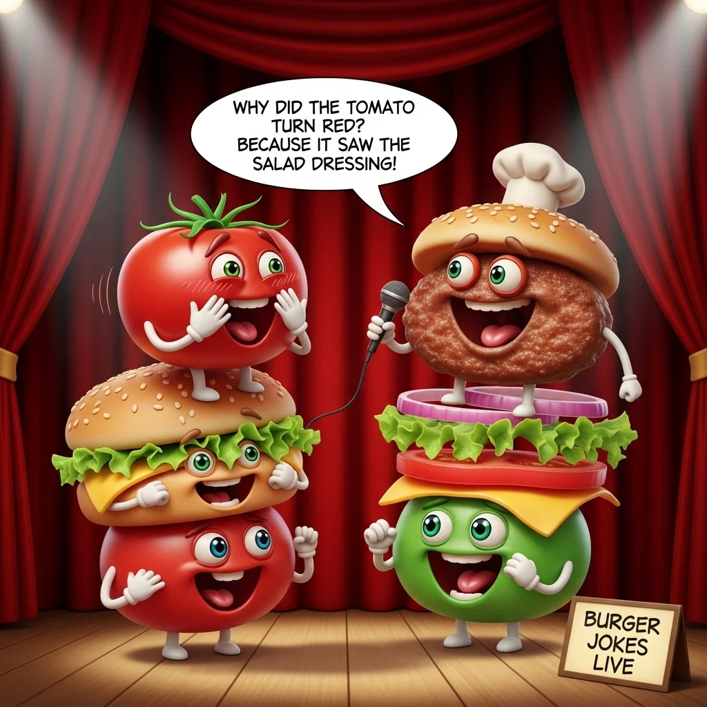 Classic Burger Puns 🍔😂