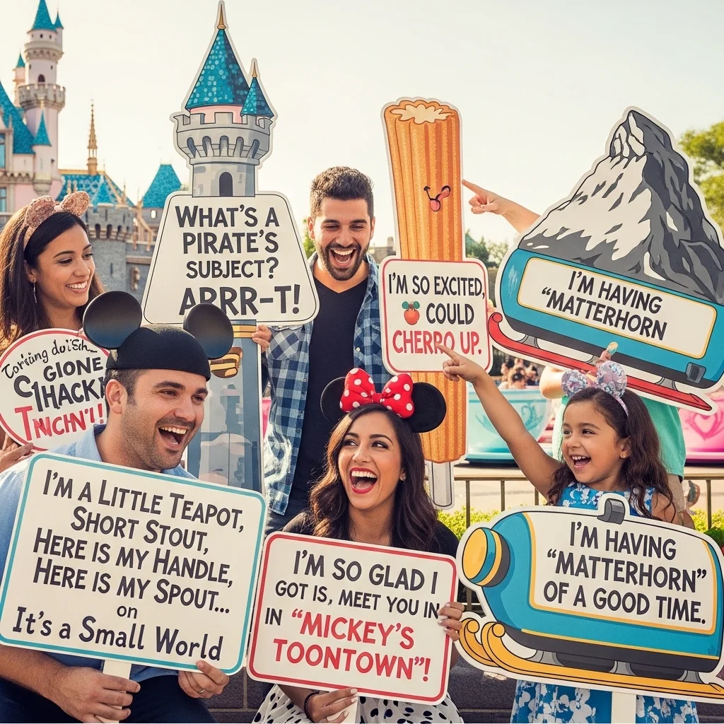 Classic Disneyland One-Liner Puns 🎢😂