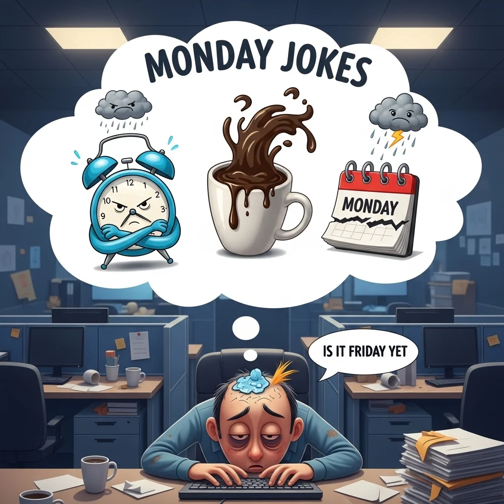 Classic Monday One-Liner Jokes 📅😂