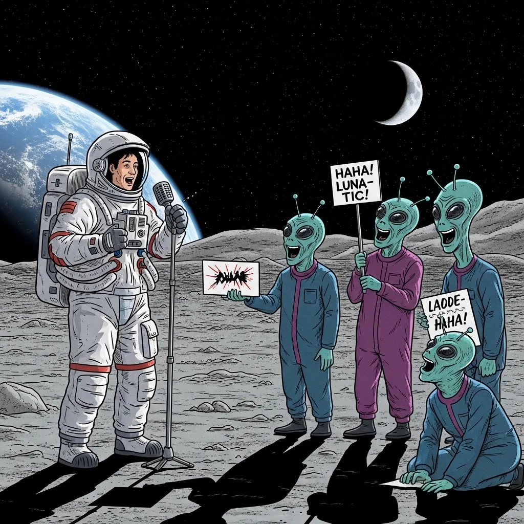 Classic Moon One-Liner Jokes 🌙😂