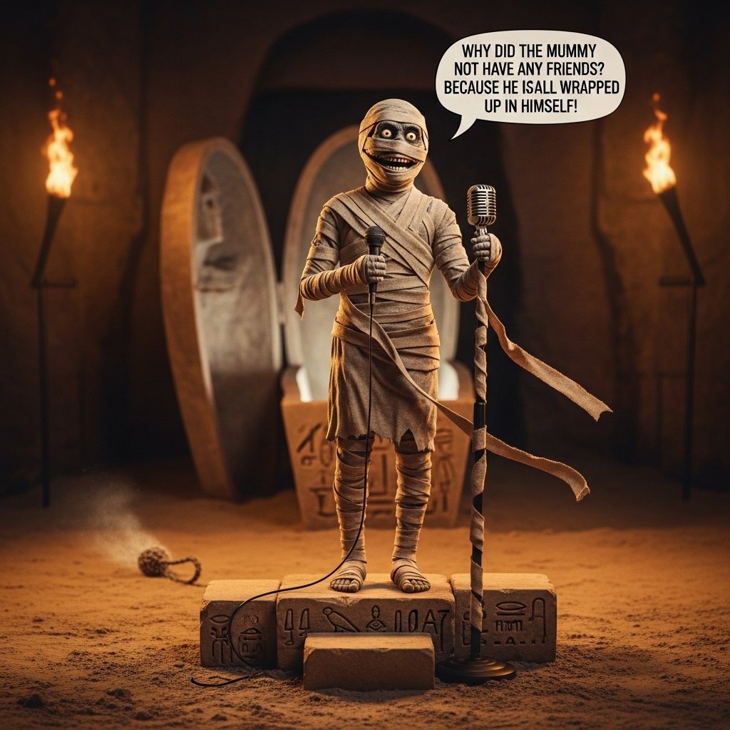 Classic Mummy Jokes 🧻