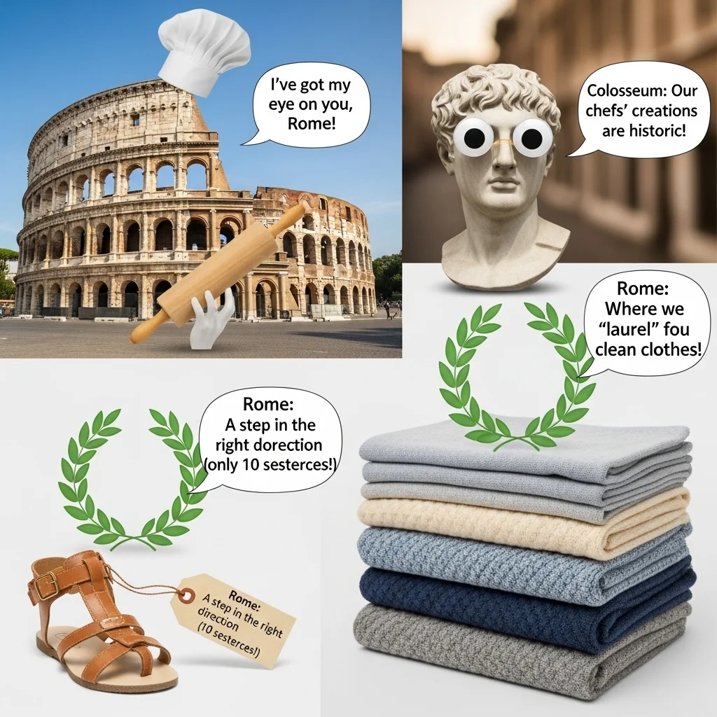 Classic Rome Puns 🏛️