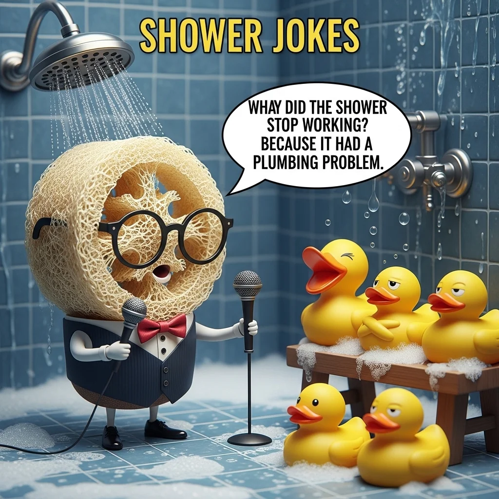 Classic Shower One-Liner Jokes 🚿😂
