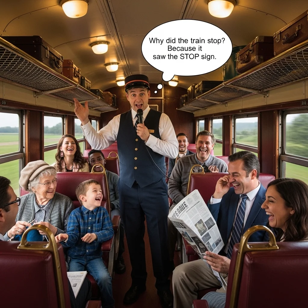 Classic Train One-Liner Jokes 🚂😂