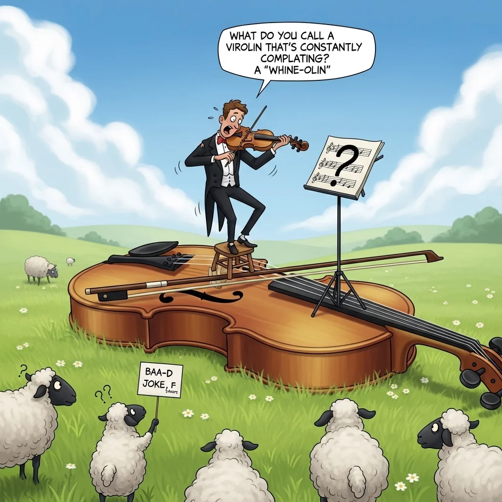 Classic Violinist One-Liner Jokes 🎻😂