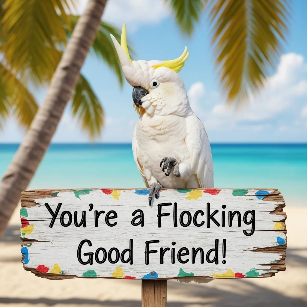 Clean Adult Humor Cockatoo Puns 😉