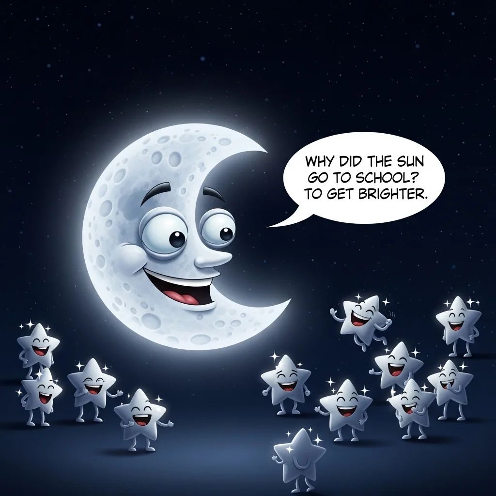 Cosmic Wordplay Jokes 🌙😂