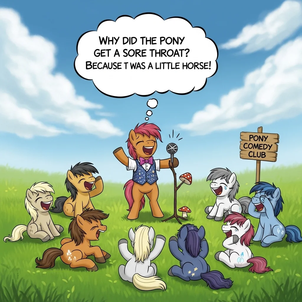 Cute & Funny Pony Jokes 🐴