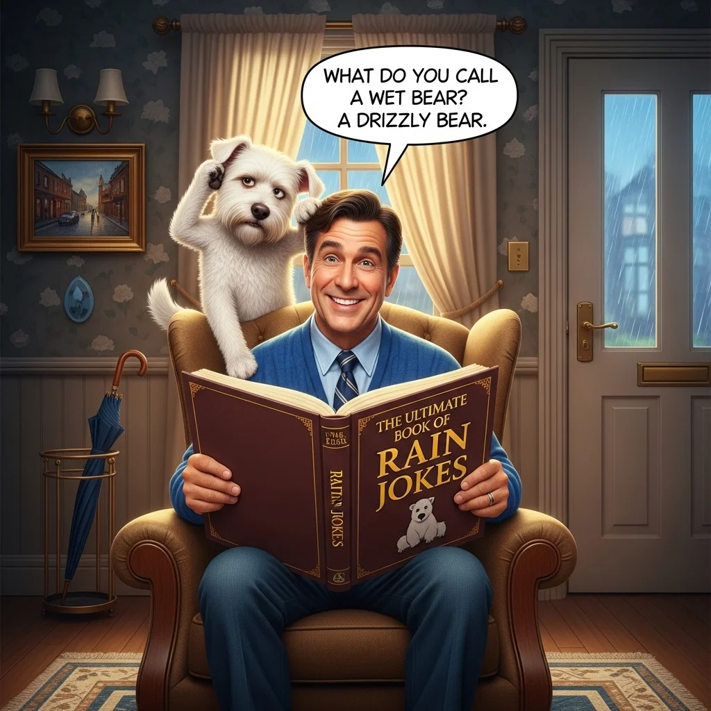 Drizzly One-Liner Jokes 🌧️😂