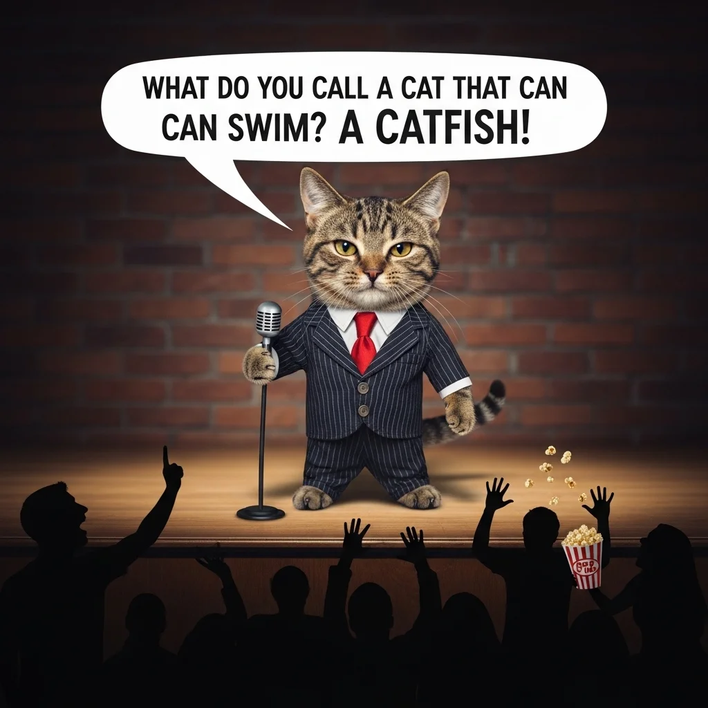 Fluffy & Cute Cat Puns 🐾