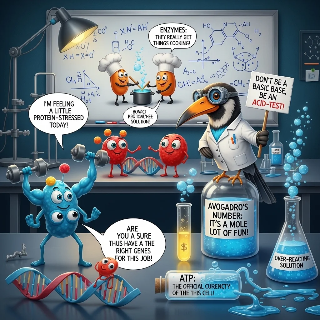 Funny Biochemistry Puns 😂