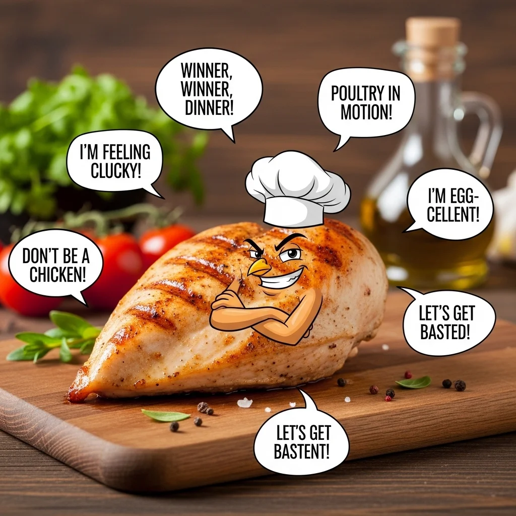 Funny Chicken Breast Puns 😂