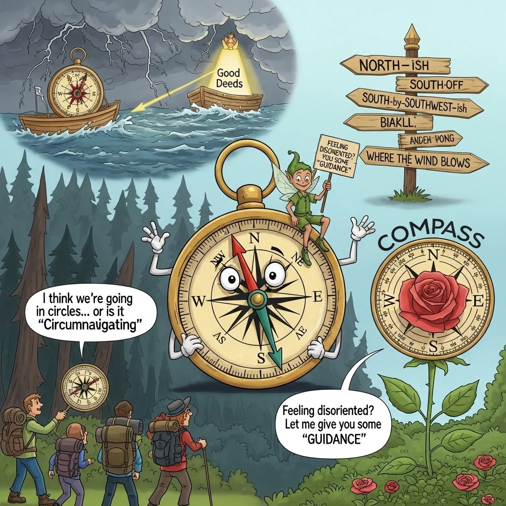 Funny Compass Puns 😂