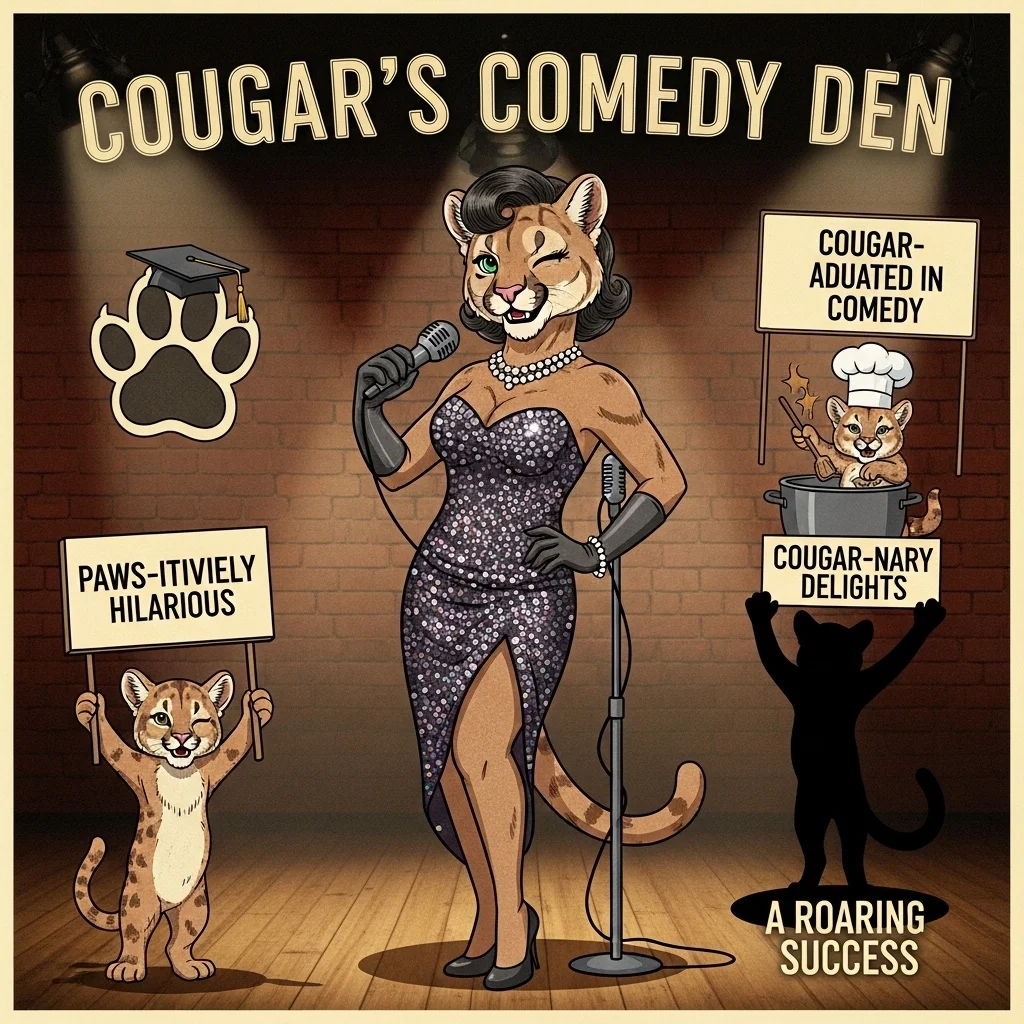 Funny Cougar Puns 😂