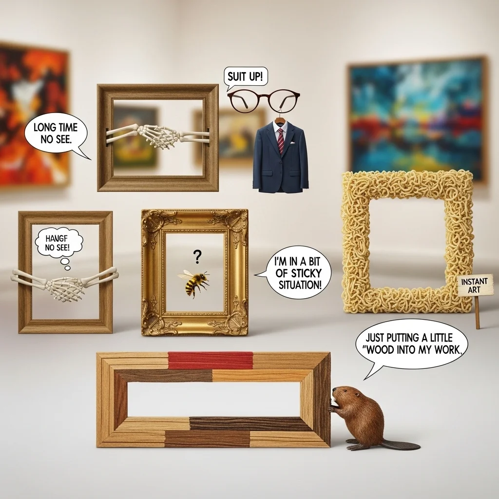 Funny Frame Puns 😂