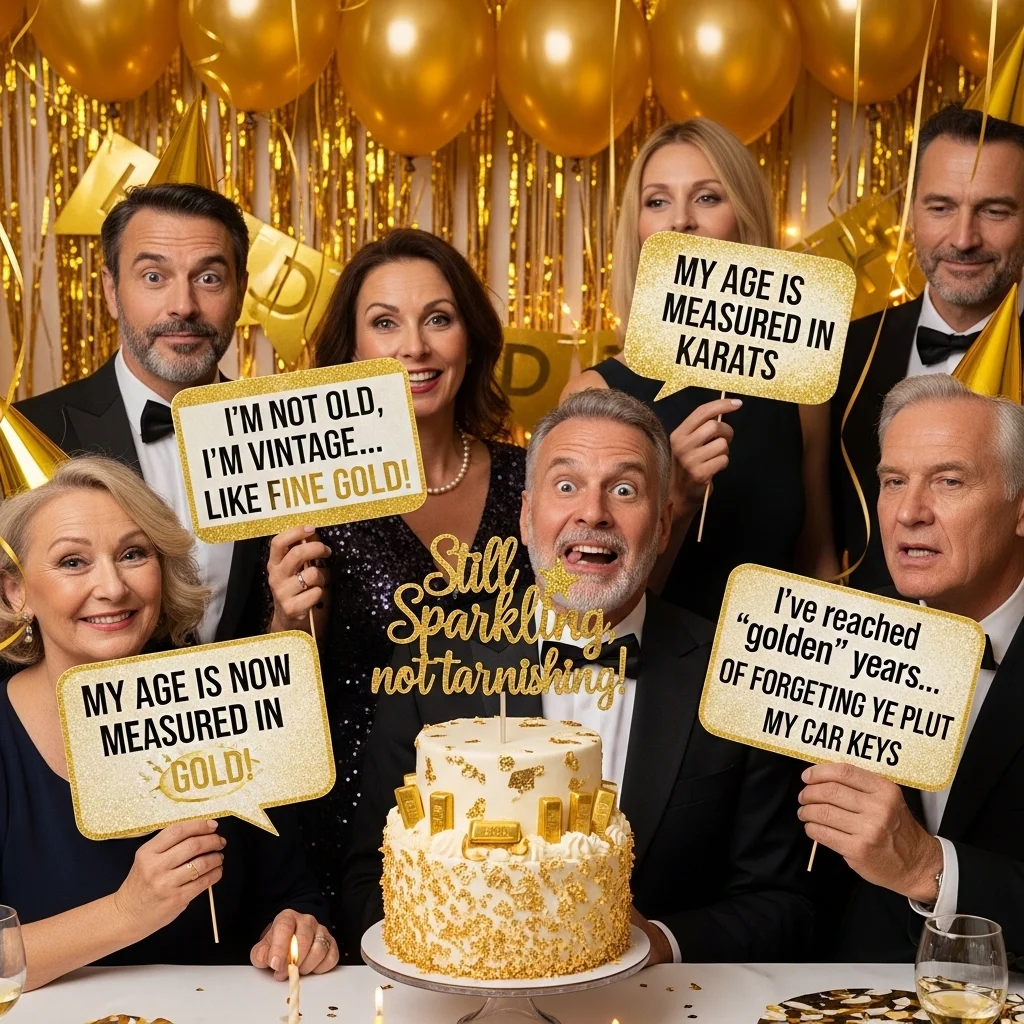 Funny Gold Birthday Jokes 😂✨