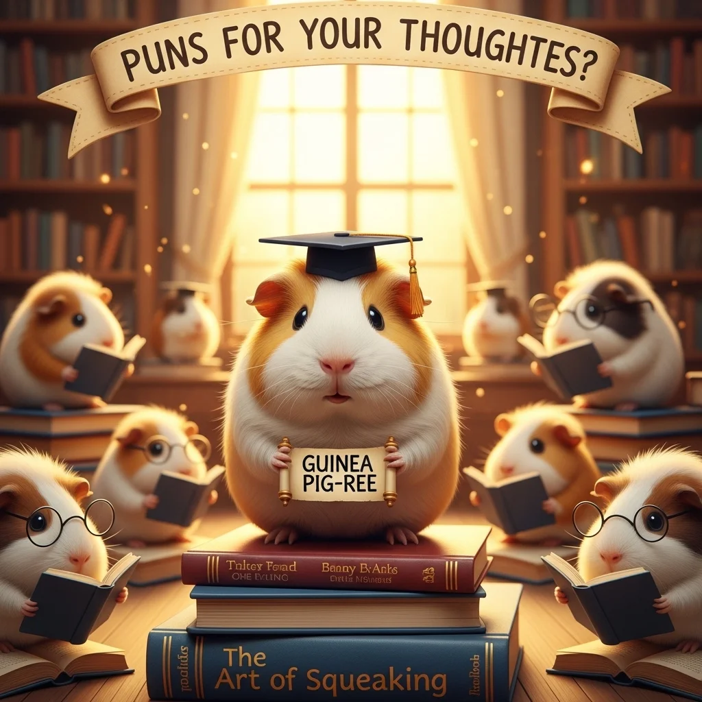 Funny Guinea Pig Puns 🐹😂