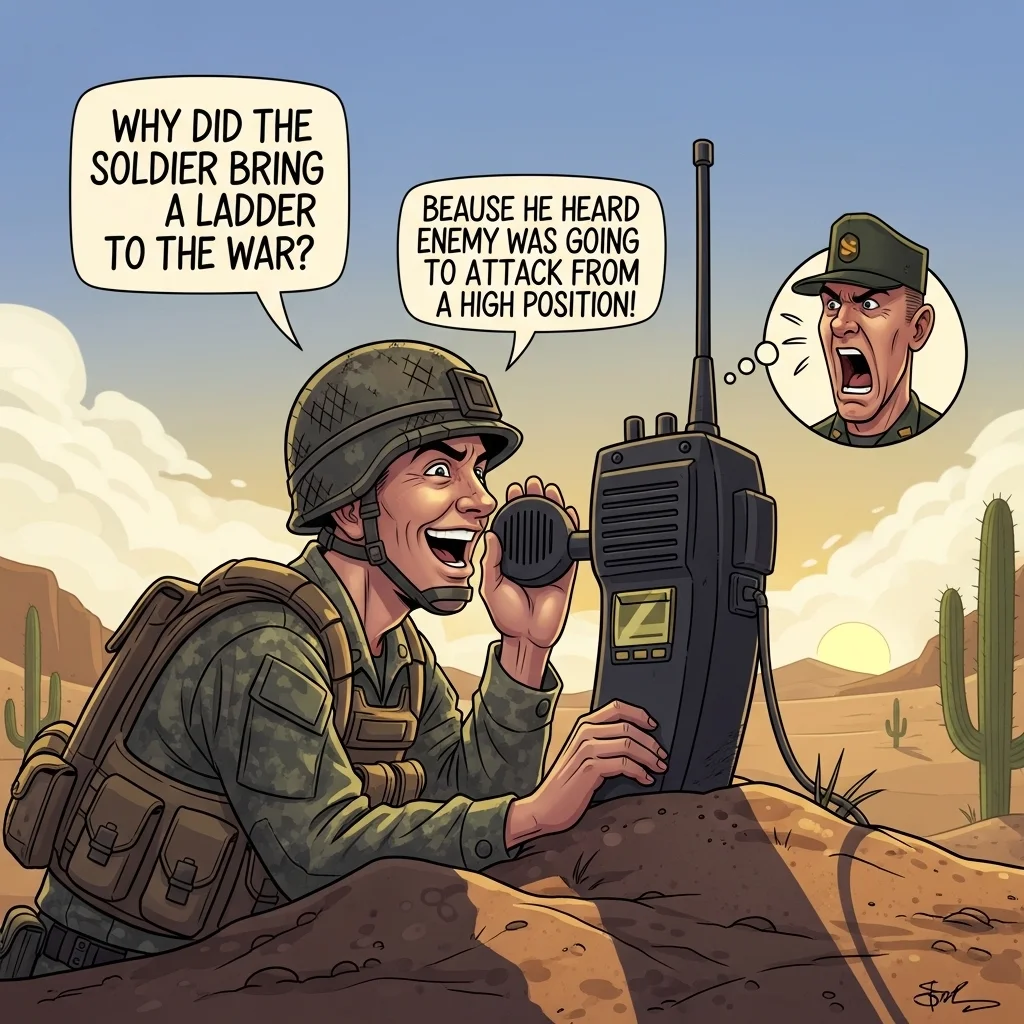 Funny Military Captions 📸