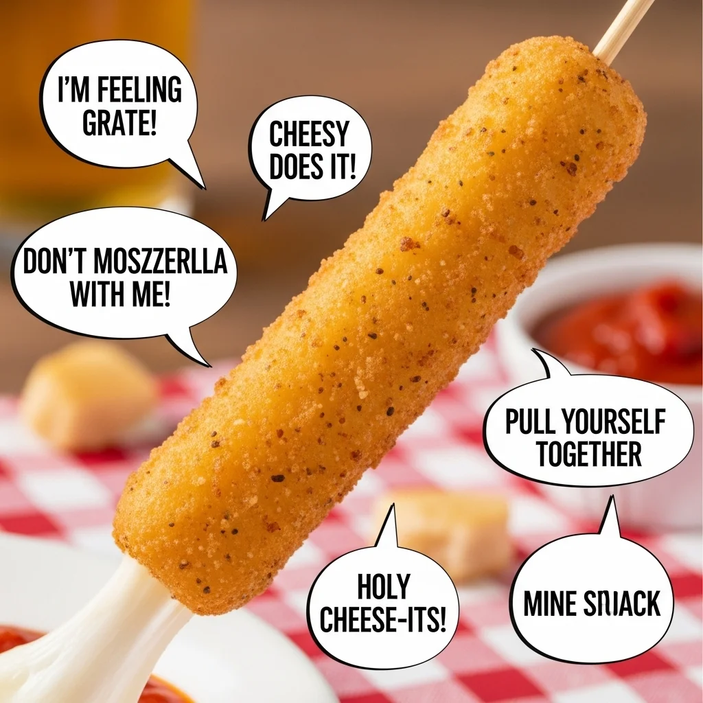 Funny Mozzarella Stick Puns 😂