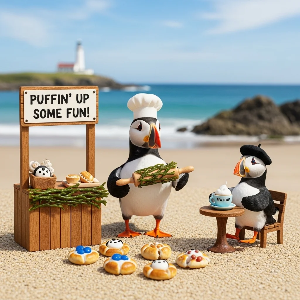 Funny Puffin Puns 🐧😂