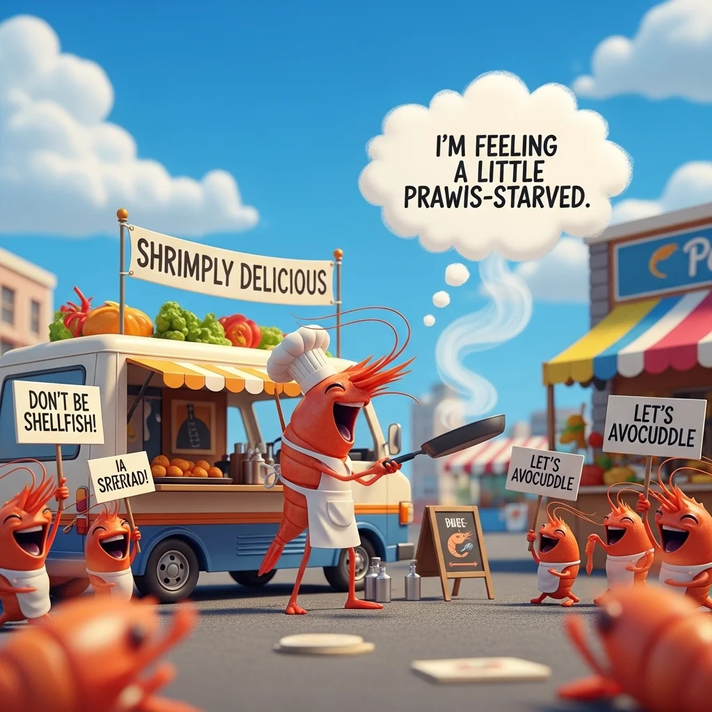 Funny Shrimp Puns 😂