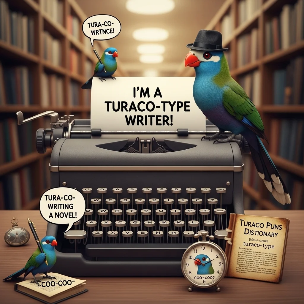 Funny Turaco Puns 🐦