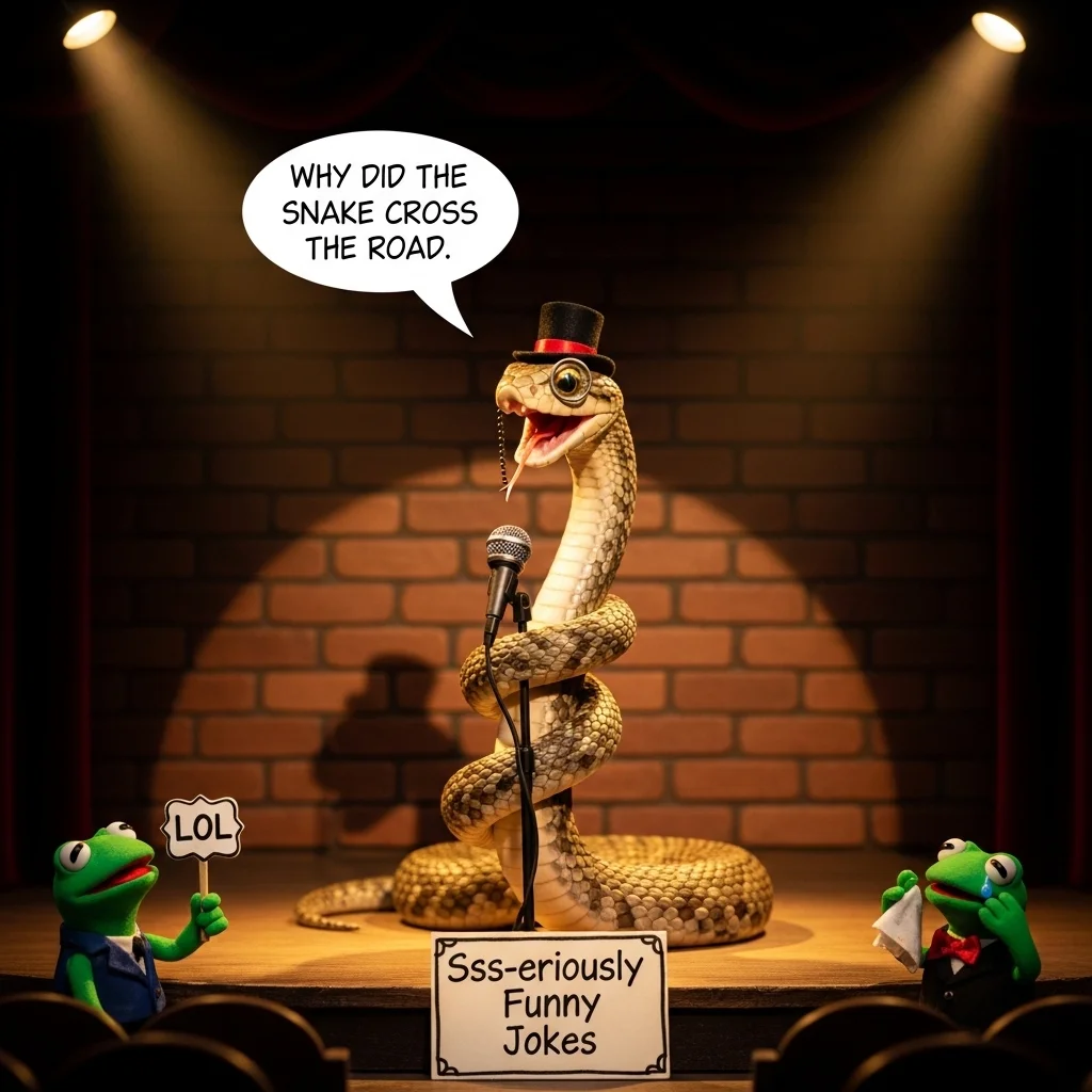 Hiss-terical Snake Puns 🐍