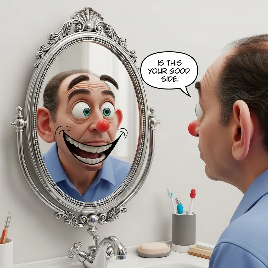 Mirror Philosophy Jokes 🤔🪞