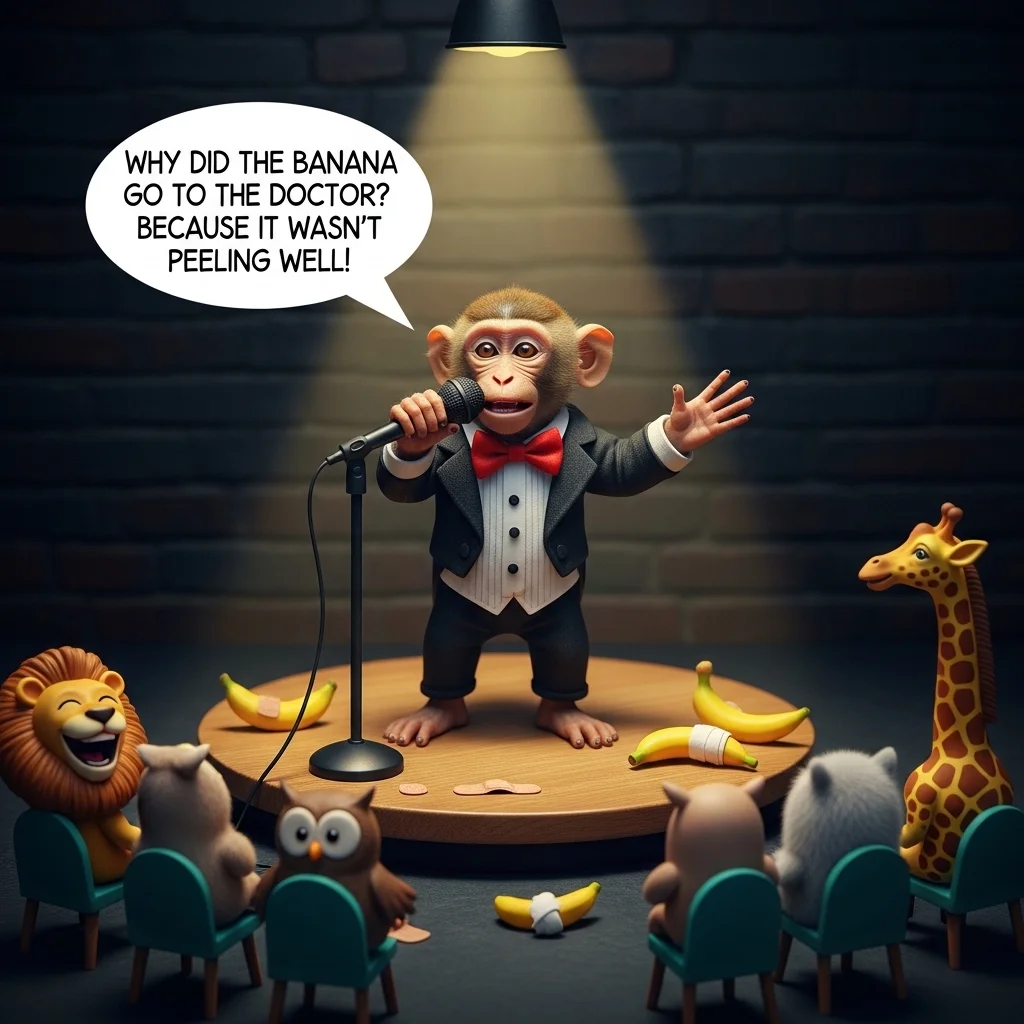 Monkey Random Life Jokes 🌍🐒