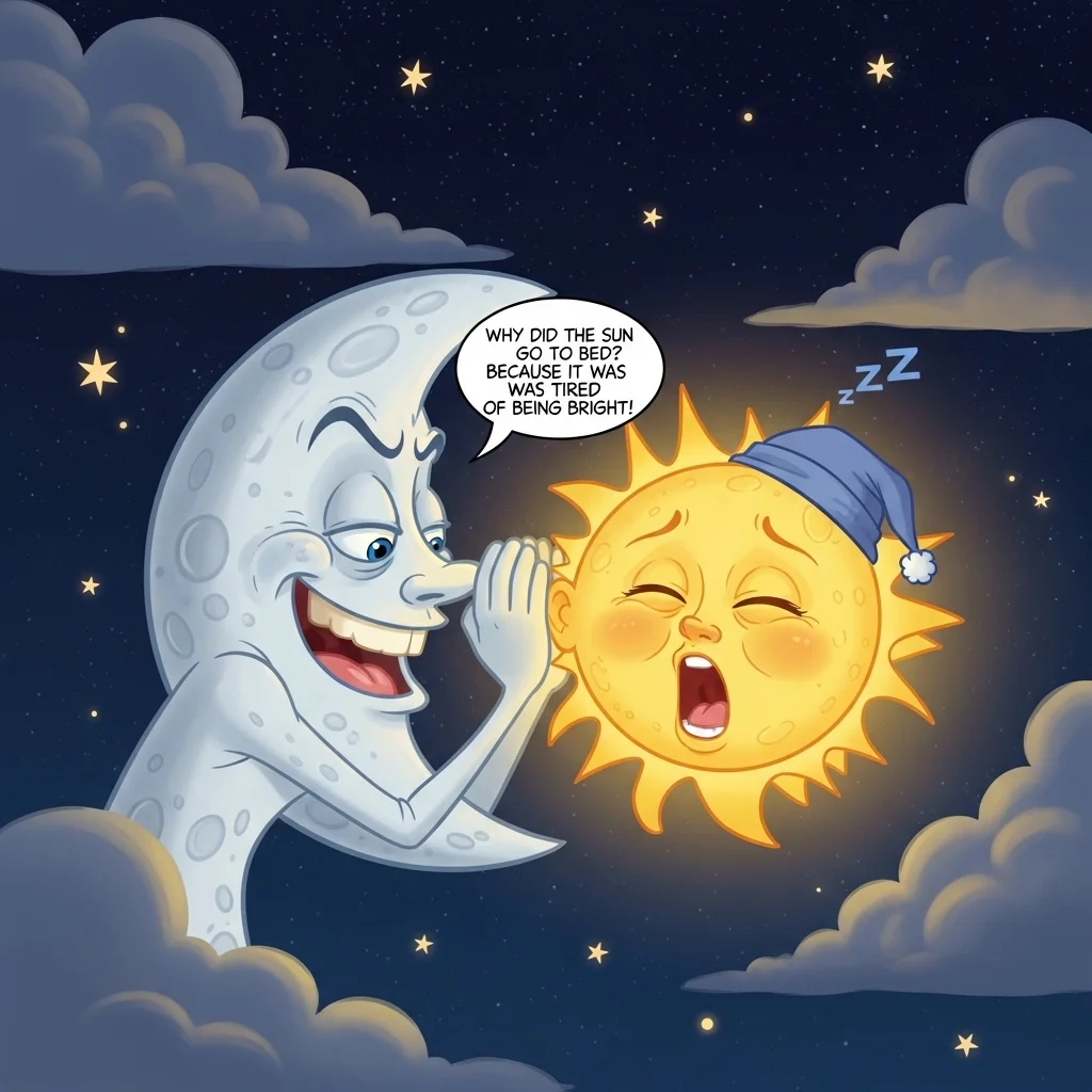 Moon & Night Sky Jokes 🌕