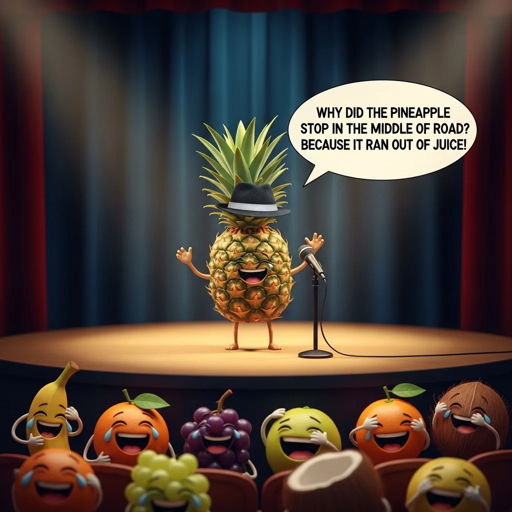 Pineapple Food Jokes 🍕🍍😂