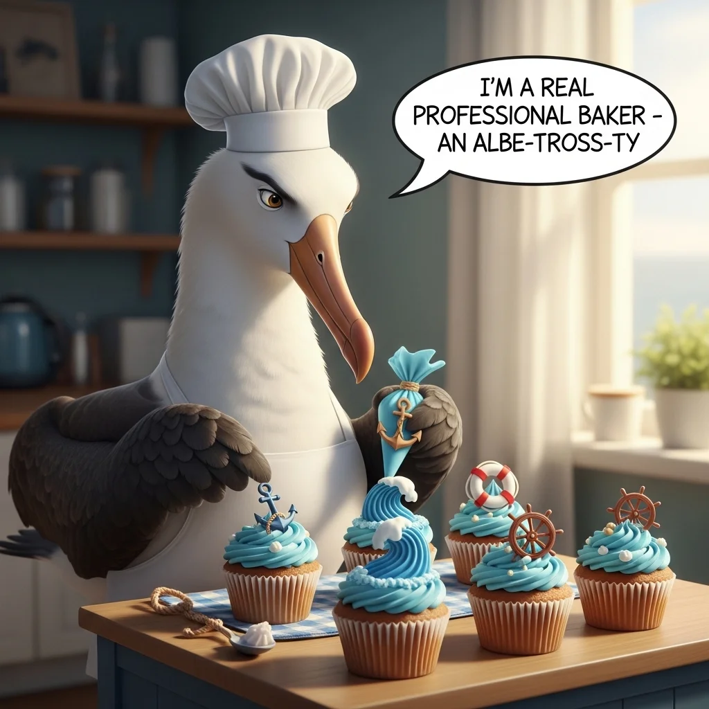 Random Albatross Puns for Any Mood 🎲