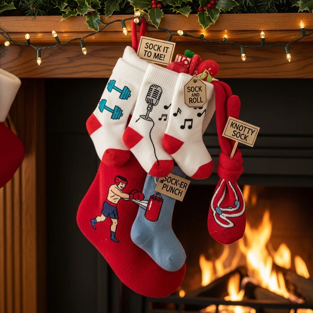 Random Christmas Sock Chaos Jokes 🤪🧦