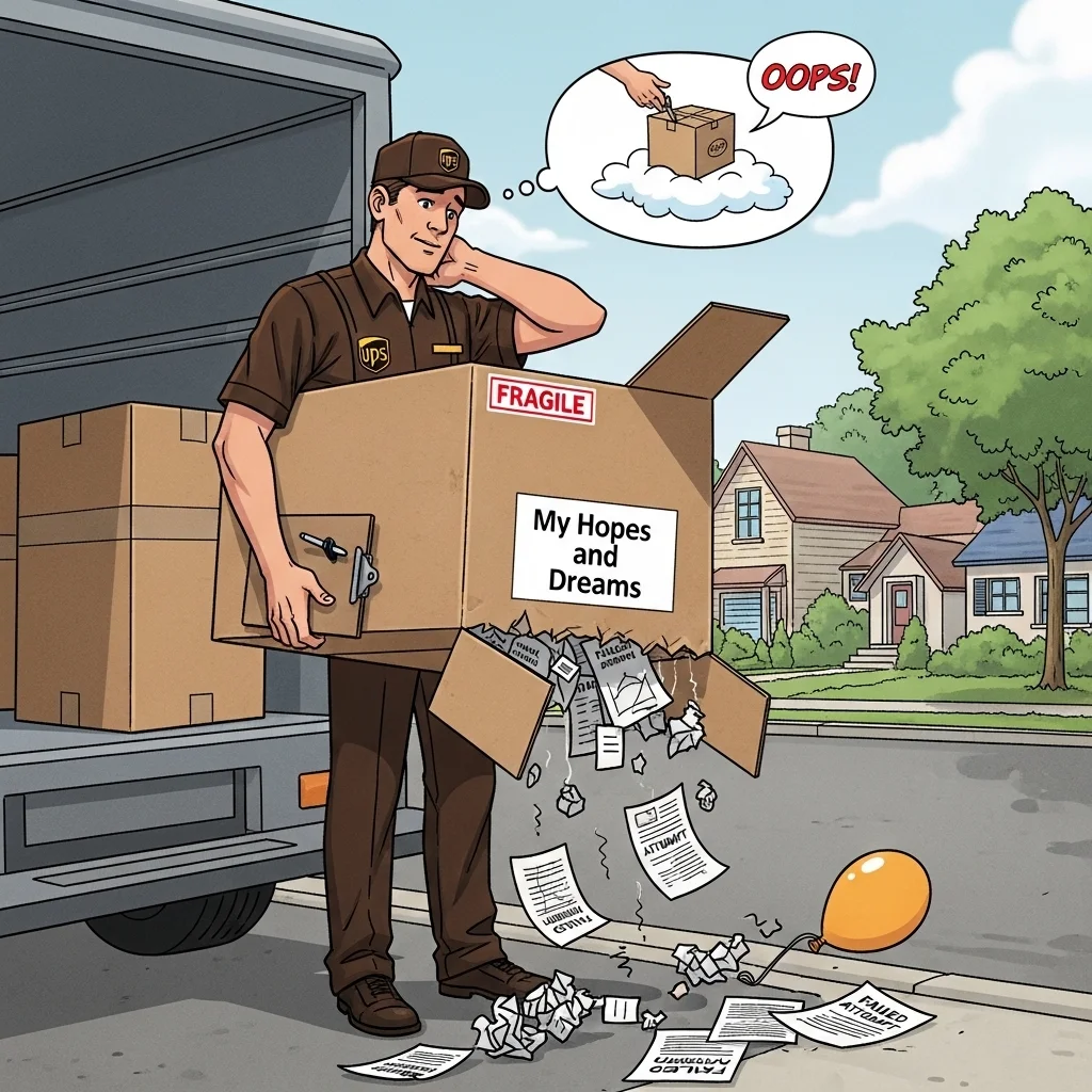 Random Delivery Chaos Jokes 🤪📦