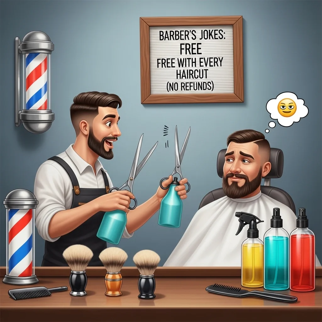 Random Funny Barber Jokes 🤪💈