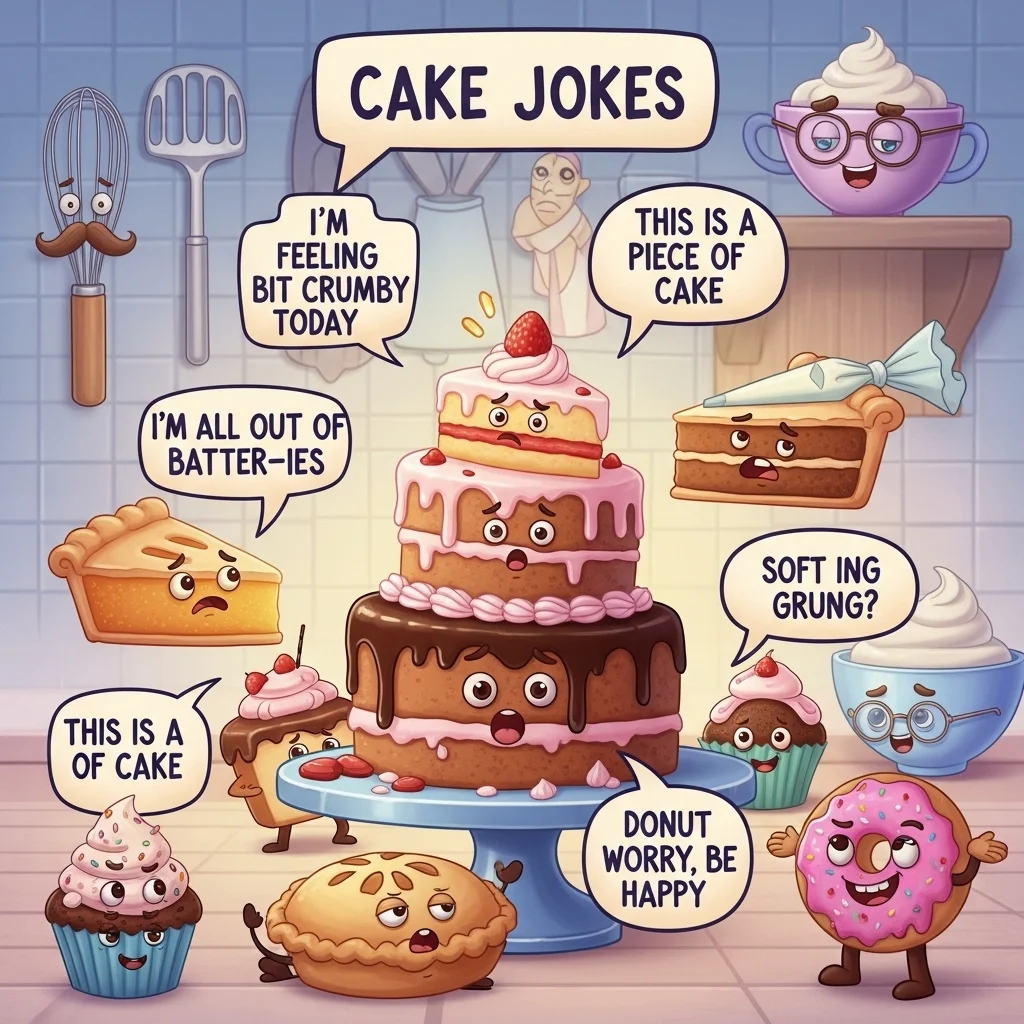 Random Funny Cake Jokes 🤪🎂