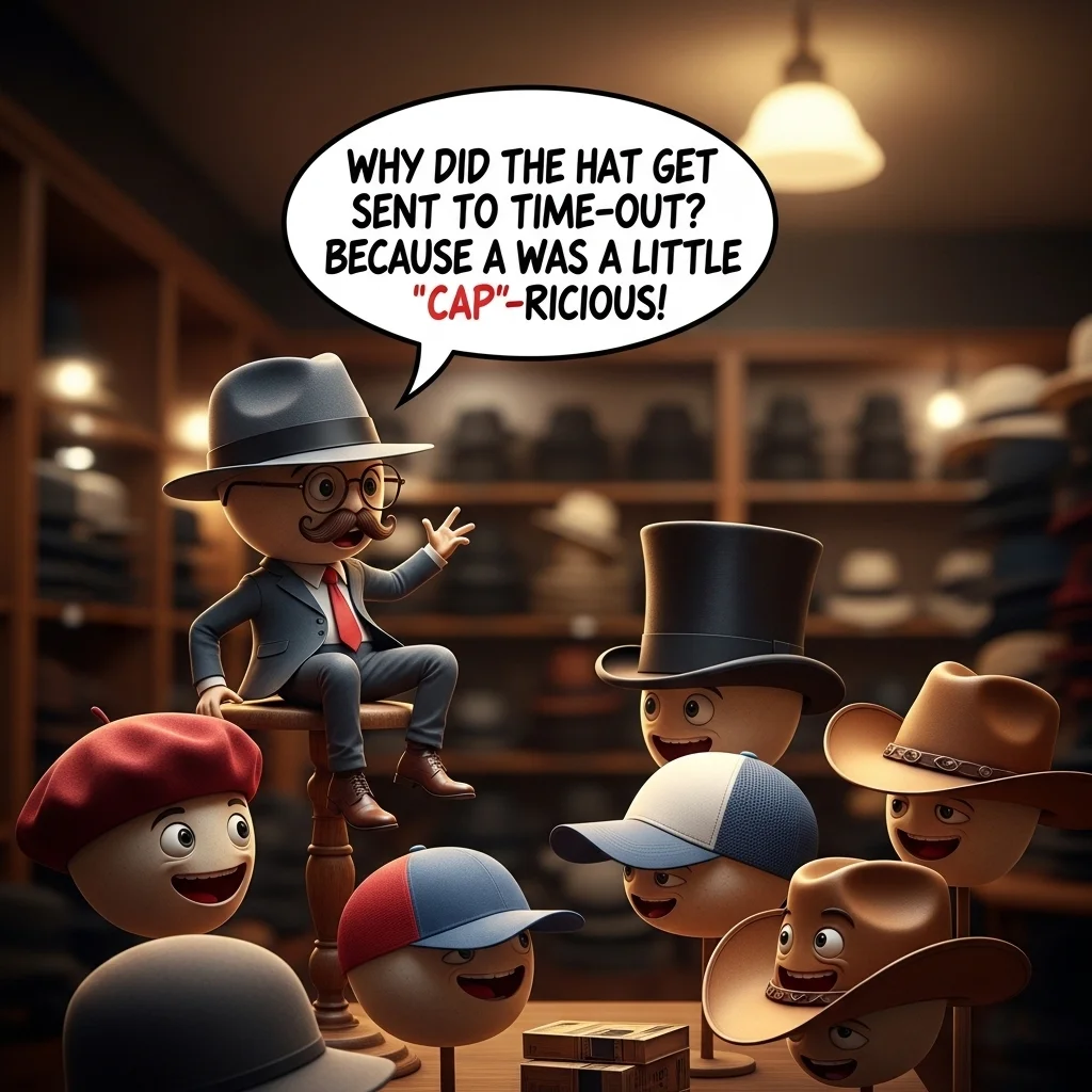 Random Hat Chaos Jokes 🤪🎩